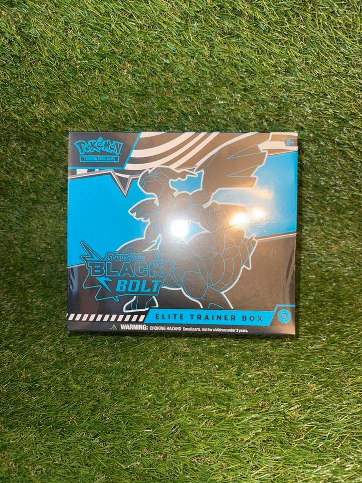Pokémon Black Bolt ETB Zekrom NIEUW Elite Trainer Box, Hobby en Vrije tijd, Verzamelkaartspellen | Pokémon, Nieuw, Ophalen of Verzenden