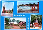 Sevenum Groeten Uit 4 afbeeldingen, Ophalen of Verzenden, 1960 tot 1980, Ongelopen, Limburg