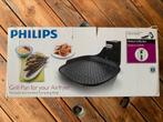 Philips airfryer grillplaat advance collection, Witgoed en Apparatuur, Airfryers, Ophalen, Zo goed als nieuw