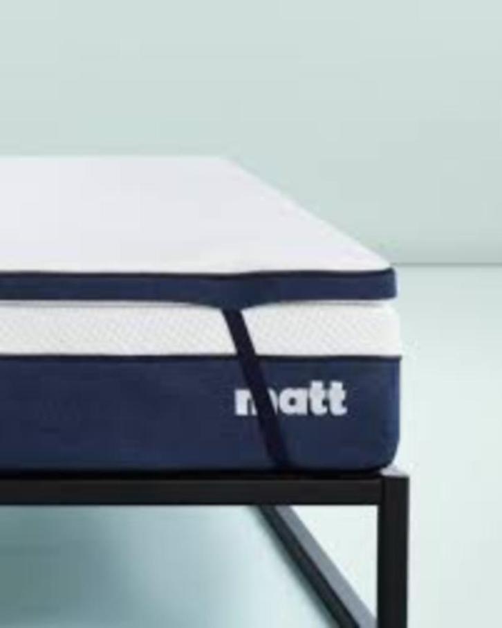 Topper / Topmatras / Topdeck van Matt, 180 x 210, als nieuw!, Huis en Inrichting, Slaapkamer | Matrassen en Bedbodems, Zo goed als nieuw