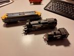 Modelbaan treintjes 3 stuks, Wisselstroom, Gebruikt, Locomotief, Ophalen