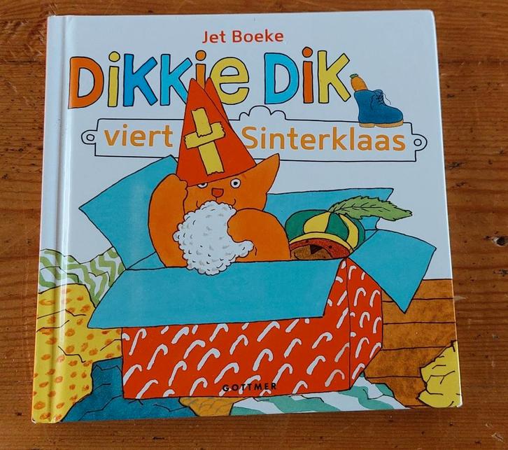 Dikkie Dik viert Sinterklaas, Boeken, Kinderboeken | Baby's en Peuters, Zo goed als nieuw, Ophalen of Verzenden