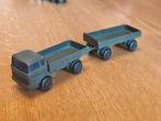 Matchbox Mercedes Truck en Trailer Leger GROEN, Ophalen of Verzenden, Zo goed als nieuw, Bus of Vrachtwagen