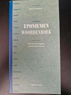 Jan Sanders - Eponiemenwoordenboek, Ophalen of Verzenden, Zo goed als nieuw, Jan Sanders