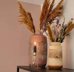 Vaas Oudroze Leen Bakker, Ophalen, Minder dan 50 cm, Groen, Glas