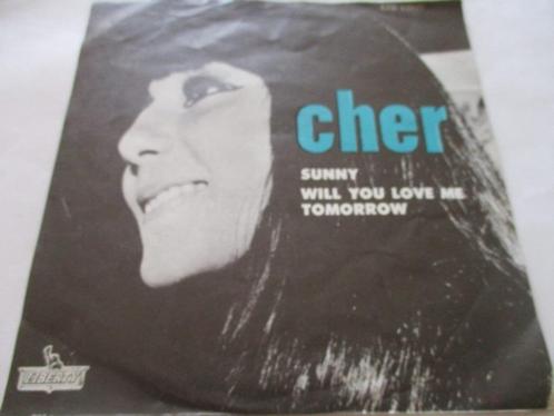 Cher _ Sunny / Will you love me tomorrow = 1966, Cd's en Dvd's, Vinyl Singles, Gebruikt, Pop, Ophalen of Verzenden
