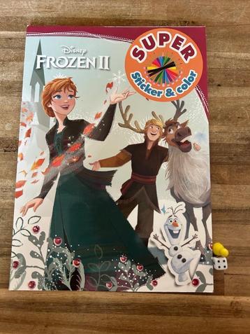 Disney Frozen II super sticker & color  beschikbaar voor biedingen
