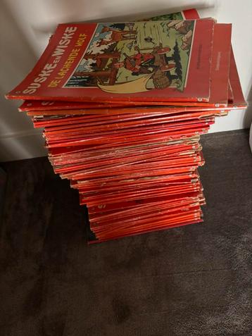 121 Suske en Wiske stripboeken beschikbaar voor biedingen