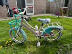 Meisjes fiets, Fietsen en Brommers, Fietsen | Meisjes, Gebruikt, Ophalen of Verzenden, 16 inch