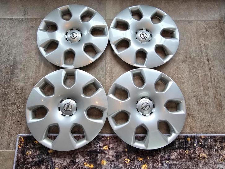 Opel wieldoppen 16 inch, Auto diversen, Wieldoppen, Gebruikt, Ophalen of Verzenden