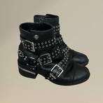 Guess FIFII cowboy enkellaarzen zwart met gespen maat 39, Guess, Zwart, Lage of Enkellaarzen, Ophalen of Verzenden