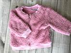 Ter Stal roze vest met teddy stof 68, Kinderen en Baby's, Babykleding | Maat 68, Meisje, Gebruikt, Ter Stal, Ophalen of Verzenden