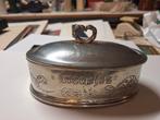 antieke edeltin koekjes doos 1909, Ophalen of Verzenden