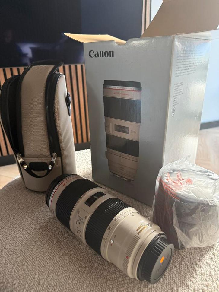 Canon EF 70-200mm f/2.8L IS II USM, Audio, Tv en Foto, Fotografie | Lenzen en Objectieven, Gebruikt, Telelens, Zoom, Ophalen
