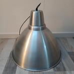 Industriële aluminium hanglamp 50 cm doorsnee en 40 cm hoog., Ophalen, Gebruikt, 50 tot 75 cm, Metaal