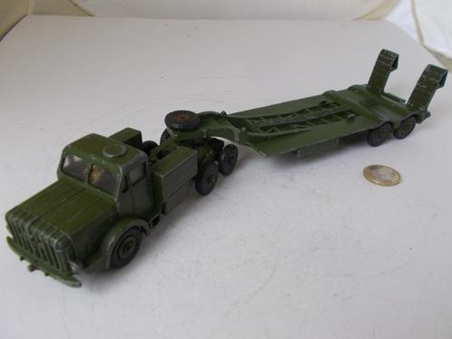 1957 Dinky Supertoys 660 MIGHTY ANTAR TANKTRANSPORTER. (-A-), Hobby en Vrije tijd, Modelauto's | 1:43, Gebruikt, Bus of Vrachtwagen