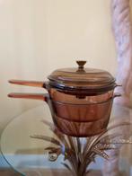 Visions cookware by Corning France. 2 sauce pannen 2.5 liter, Huis en Inrichting, Glas, Pannenset, Ophalen of Verzenden, Zo goed als nieuw