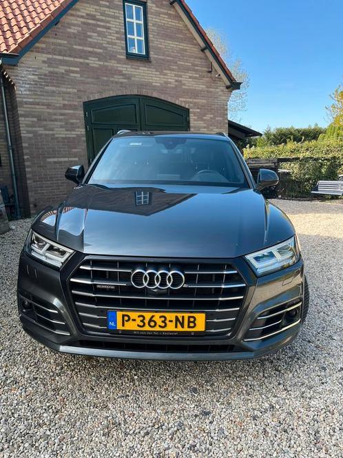 Audi Q5 55TFSI e Quattro Competition 367pk RS zetels S-line, Auto's, Audi, Bedrijf, Q5, 360° camera, 4x4, ABS, Achteruitrijcamera