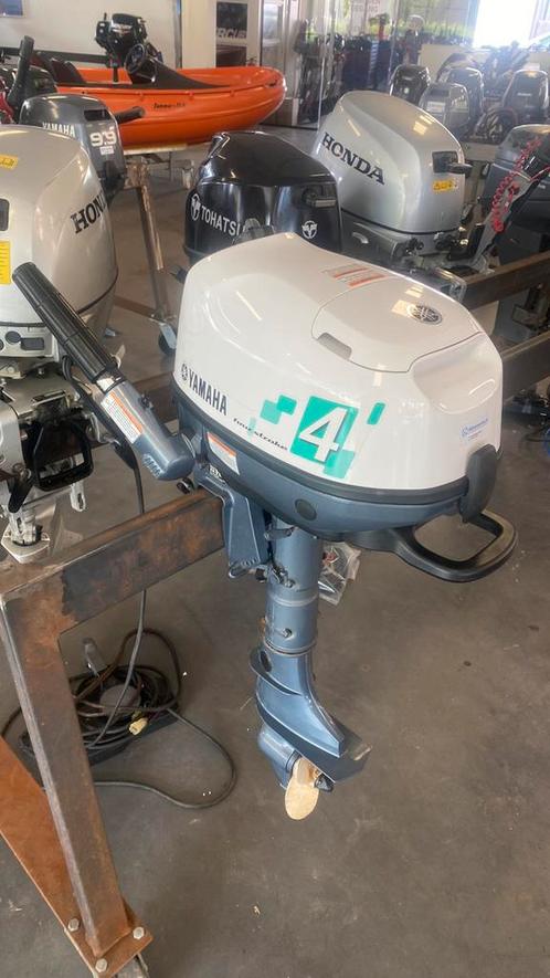 Yamaha 6 pk 4-takt kort knuppel +garantie, Watersport en Boten, Buiten- en Binnenboordmotoren, Zo goed als nieuw, Benzine, Buitenboordmotor