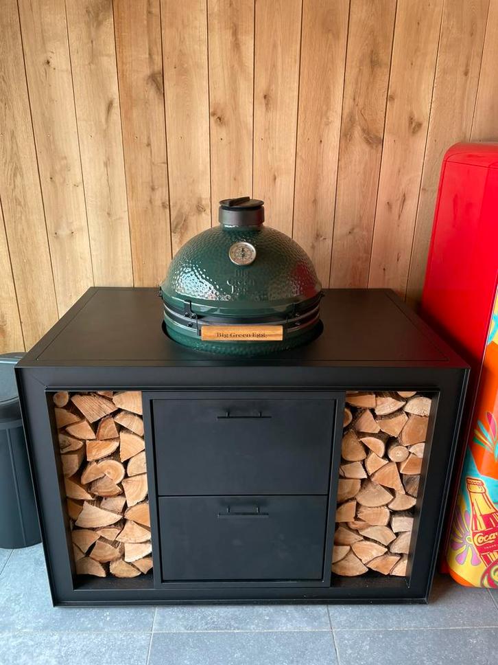 Borrle (Borley) bbq meubel, Tuin en Terras, Buitenkeukens, Zo goed als nieuw, Ophalen