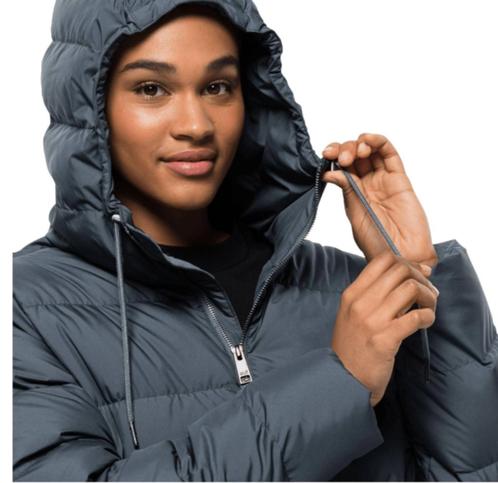 Jack Wolfskin dames donsjas Frozen Palace maat S (36) Nieuw!, Kleding | Dames, Jassen | Winter, Nieuw, Maat 36 (S), Blauw, Ophalen of Verzenden