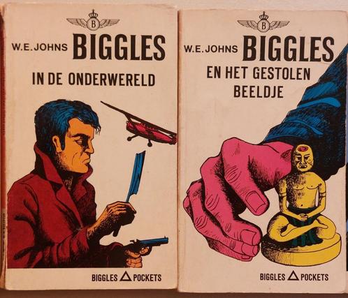 Biggles pockets, Boeken, Kinderboeken | Jeugd | 13 jaar en ouder, Gelezen, Fictie, Ophalen of Verzenden