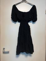 Zomers jurkje met open zijkant - XS, Zwart, Ophalen of Verzenden, Zo goed als nieuw, Maat 34 (XS) of kleiner
