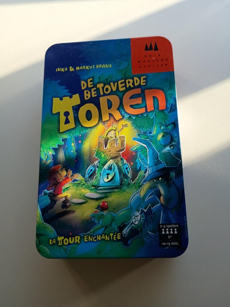 De Betoverde Toren - Red de Prinses!, Hobby en Vrije tijd, Gezelschapsspellen | Bordspellen, Ophalen, Drie Magiers Spiele, Zo goed als nieuw