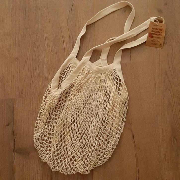 👜Nieuw: Zero waste club meshbag - Organisch katoen🏷️€8,95-, Sieraden, Tassen en Uiterlijk, Tassen | Damestassen, Nieuw, Shopper