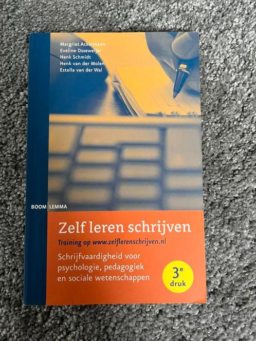 Zelf leren schrijven, Boeken, Studieboeken en Cursussen, Zo goed als nieuw, HBO, Alpha, Ophalen