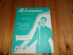 Als ik vanavond - arnold van de velde / jack bulterman, Gebruikt, Zang, Ophalen of Verzenden, Artiest of Componist