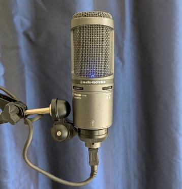 Audio Technica AT2020USB+ met draagarm. beschikbaar voor biedingen