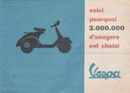 Vespa 125 cc 150 cc scooter folder (5309z), Overige merken