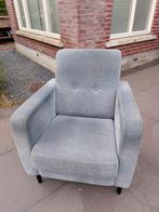 Grijze fauteuil, Huis en Inrichting, Fauteuils, Ophalen, Gebruikt, 75 tot 100 cm