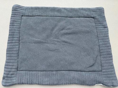 Prenatal boxkleed dubbelzijdig antraciet / grijs 80x100 cm, Kinderen en Baby's, Boxen, Zo goed als nieuw, Rechthoekig, Boxkleed