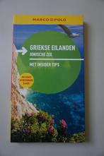 Griekse eilanden Ionische Zee Marco Polo oa Lefkas Zakinthos, Europa, Ophalen of Verzenden, Reisgids of -boek, Marco Polo