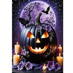 Diamond Painting set Halloween 20x30cm (rond), Ophalen of Verzenden, Nieuw, Knutselwerk