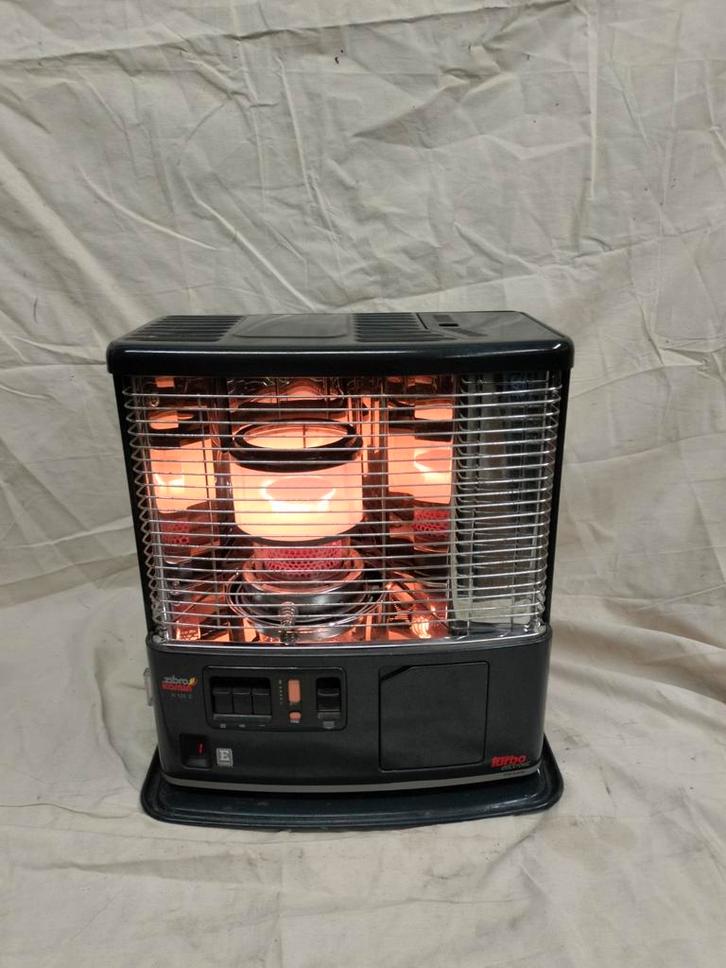 Zibro Kamin R125E 2400 Watt zeer zuinig + Nieuwe kous, Huis en Inrichting, Kachels, Gebruikt, Vrijstaand, Petroleumkachel, Overige brandstoffen