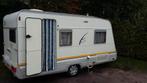 Complete Bürstner Fun 400TS, +overdekte stalling regio R'dam, Caravans en Kamperen, Treinzit, Particulier, Bürstner, 6 tot 7 meter
