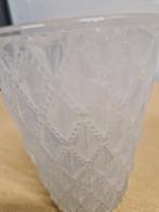 vaasje vintage glas bewerkt, Huis en Inrichting, Woonaccessoires | Vazen, Ophalen of Verzenden, 'T Olde Gre-j, Info@toldegrej.nl