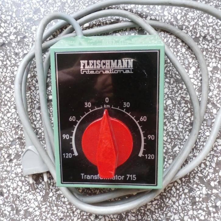 Fleischmann 715 Transformator - gebruikt - Arnhem-Zuid - 20, Hobby en Vrije tijd, Modeltreinen | N-Spoor, Gebruikt, Transformator of Voeding