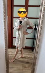 Linnen jurk Perla Nera M, Beige, Ophalen of Verzenden, Zo goed als nieuw, Onder de knie