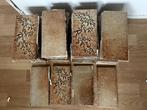 keramische wandtegels jaren '70, Doe-het-zelf en Verbouw, Tegels, Ophalen, Gebruikt, Minder dan 20 cm, Minder dan 20 cm
