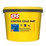RAL 9016 - SPS UNITEX 4040 MAT, Doe-het-zelf en Verbouw, Verf, Beits en Lak, Wit, Nieuw, Ophalen of Verzenden, Verf