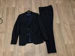 Donkerblauw kostuum gala bruiloft mt 46 S Schotland Blue Wol, Kleding | Heren, Kostuums en Colberts, Blauw, Scotland Blue, Ophalen of Verzenden