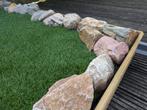 Restpartij Grauwacke breuksteen, maat 8-12 cm, +/- 170 kg., Tuin en Terras, Grind, Keien en Split, Ophalen, Zandsteen, Overige typen