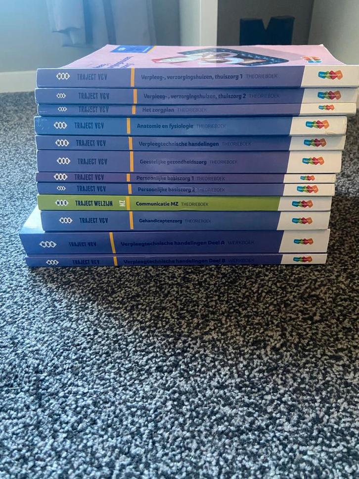 Opleiding Boeken Verzorgende IG Niveau 3, Boeken, Studieboeken en Cursussen, Zo goed als nieuw, MBO, Ophalen of Verzenden