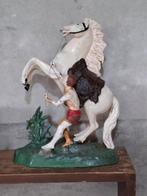 Guillaume COUSTOU Marly paard vintage gegoten beeld, Ophalen of Verzenden, Zo goed als nieuw, Dier