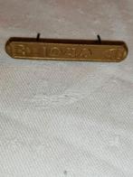 Orde en Vrede kruis gesp 1948 KNIL, Verzamelen, Ophalen of Verzenden, Landmacht, Nederland, Lintje, Medaille of Wings