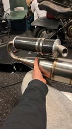 Ht street carbon uitlaat, Ophalen, Zo goed als nieuw, Uitlaat